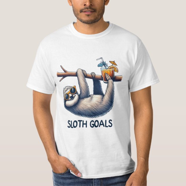 Sloths mål T-shirt (Framsida)