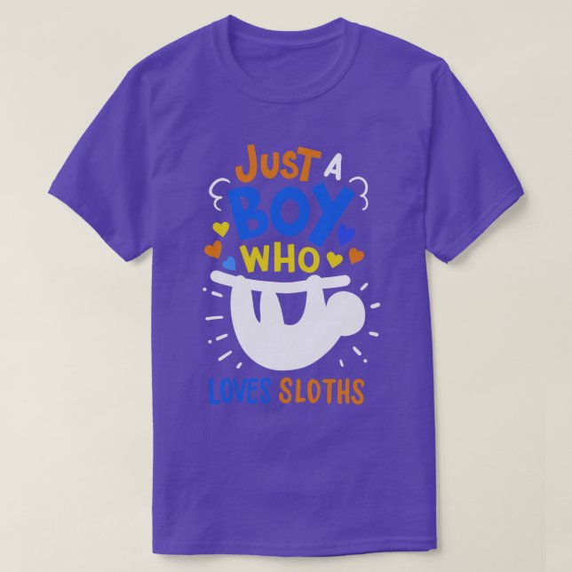Sloths Sloth Älskare 6 T Shirt (Design framsida)
