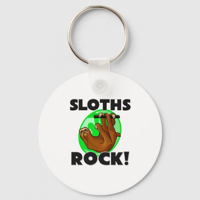Sloths Sten Nyckelring (Framsida)