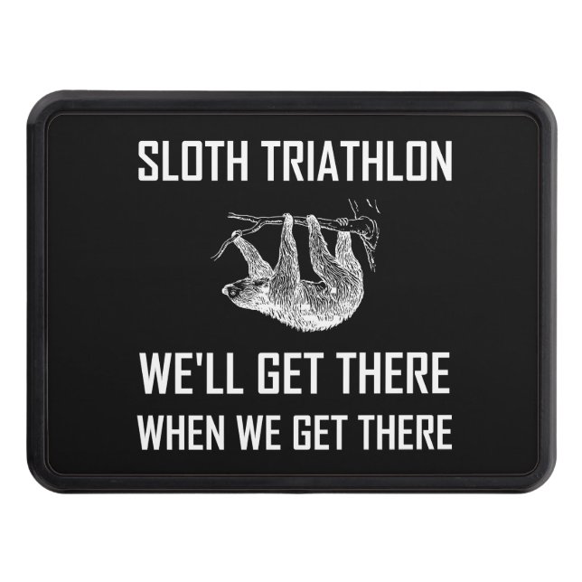 Slothtriathlonen får där rolig dragkroksskydd (Framsidan)