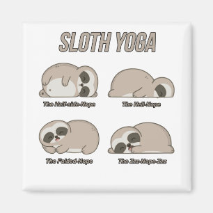 SlothYoga Magnet