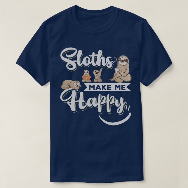 Slots gör mig lycklig t shirt (Design framsida)