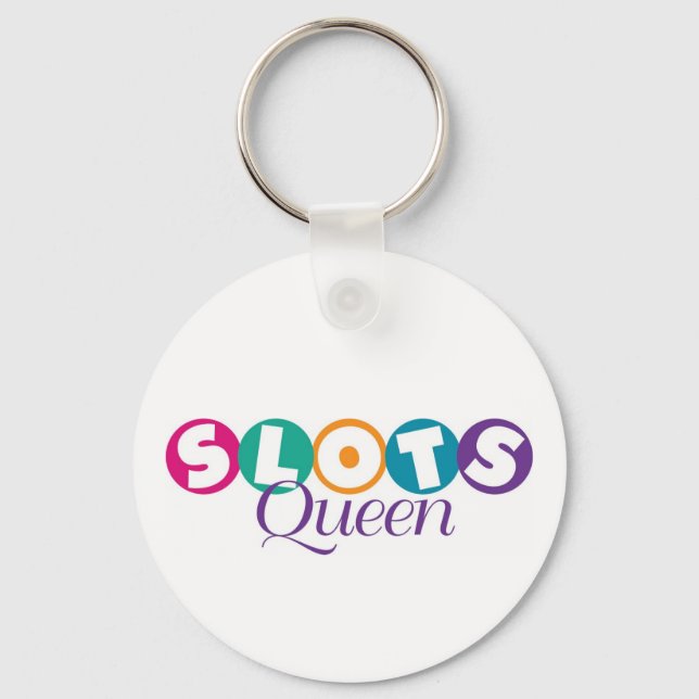 Slots Queen Keychain Nyckelring (Framsida)