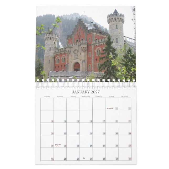 Slott 2008 kalender (Jan 2027)