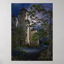 slott av galet - Väntar - Poster