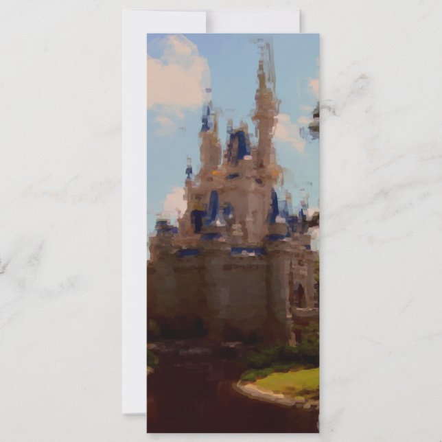 Slott Bröllopsfest Inbjudan (Framsida)