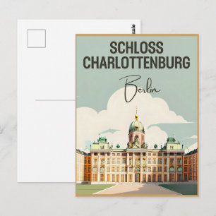 Slott Charlottenburg - Charlottenburg slott Vykort