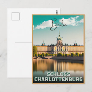 Slott Charlottenburg - Charlottenburg slott Vykort