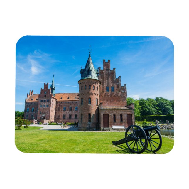 Slott Egeskov Scenisk Magnet (Horisontell)