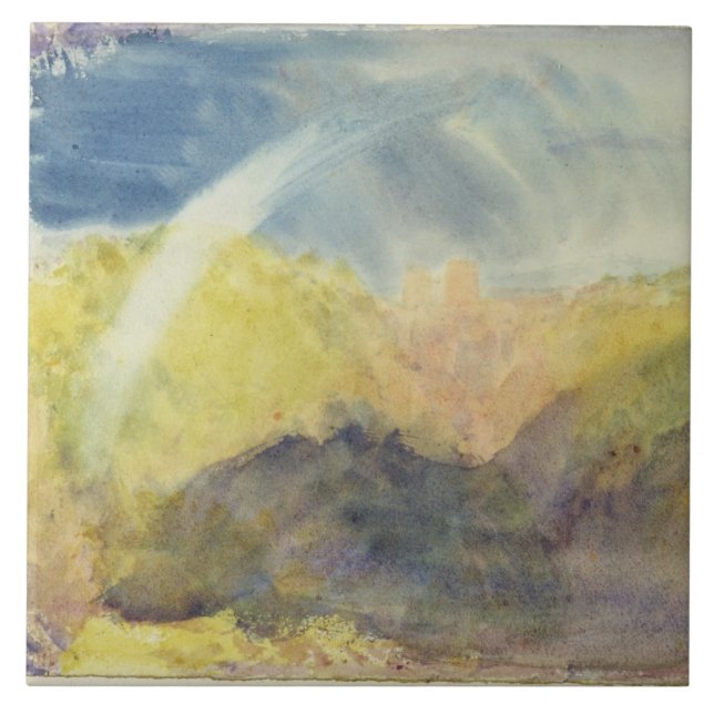 Slott för Joseph Mallord William turner | Crichton Kakelplatta (Framsidan)
