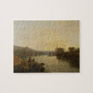 Slott för Joseph Mallord William turner Harlech Pussel