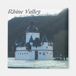 Slott i den Rhine dalen Magnet