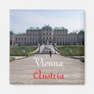 Slott i Wien, Österrike Magnet