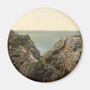 Slott II, Tintagel, Cornwall för kung Arthurs Magnet