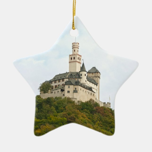 Slott Julgransprydnad Keramik (Framsidan)