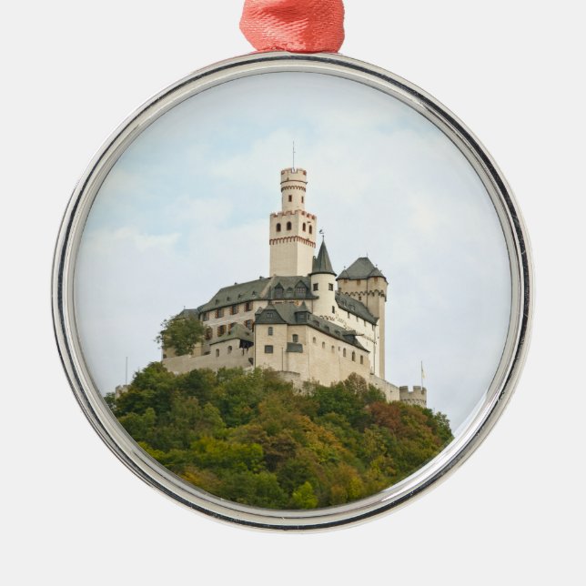 Slott Julgransprydnad Metall (Framsidan)