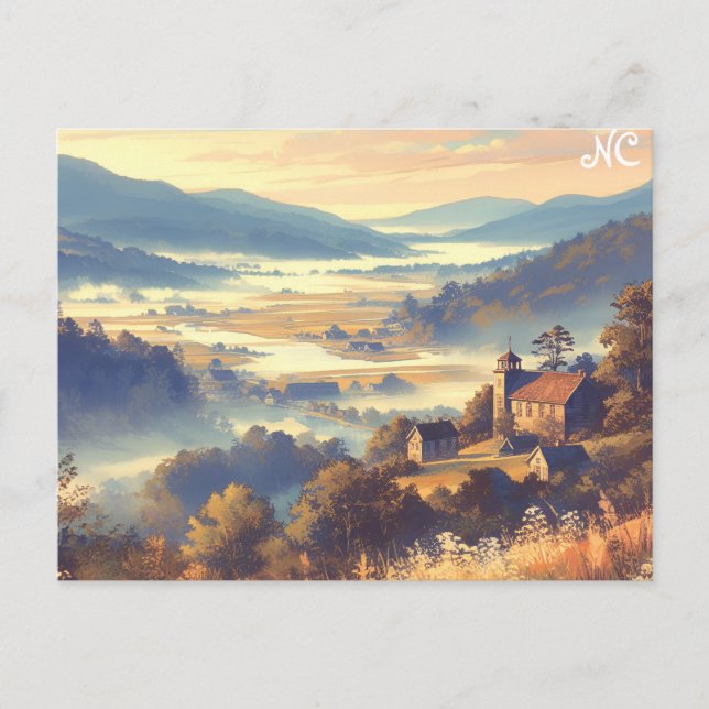 slott köp North Carolina massutskick vykort (Framsida)