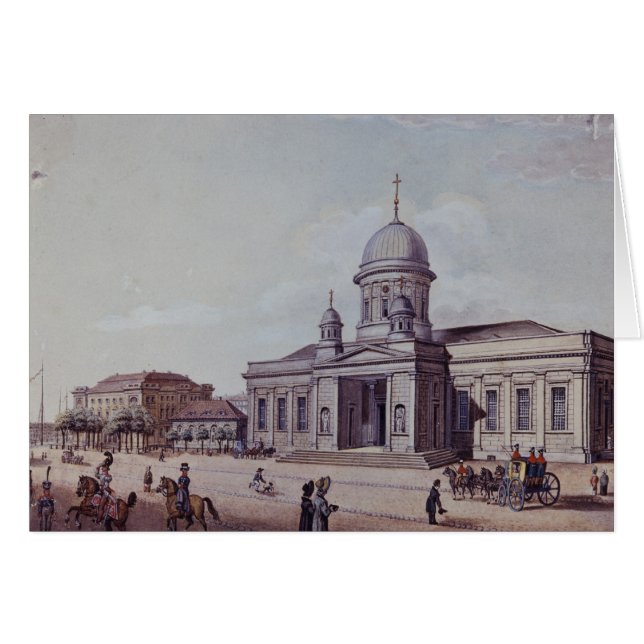 Slott- och domkyrkakyrkan, Berlin Hälsningskort (Framsidan Horizontal)