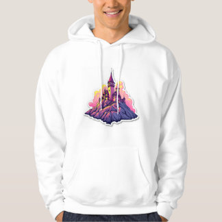 Slott på bergstoppen hoodie