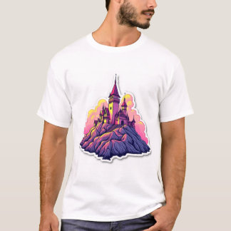 Slott på bergstoppen t shirt