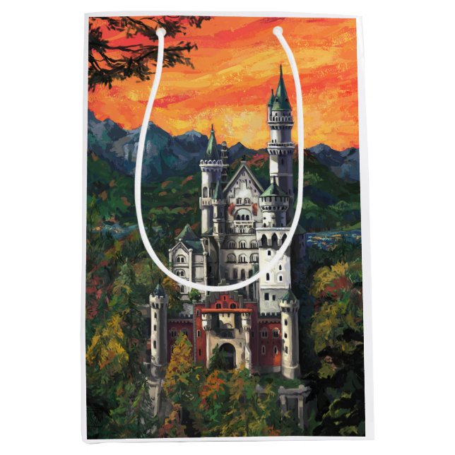 Slott Schloss Neuschwanstein (Framsidan)