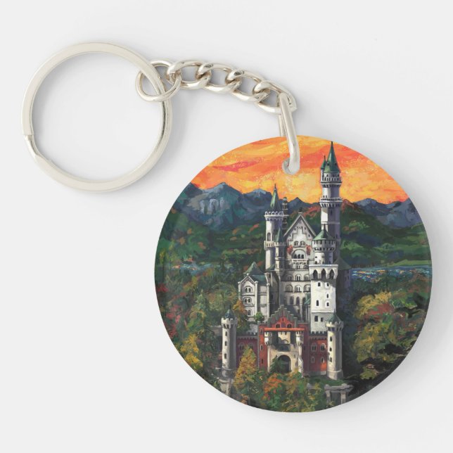 Slott Schloss Neuschwanstein (Framsidan)