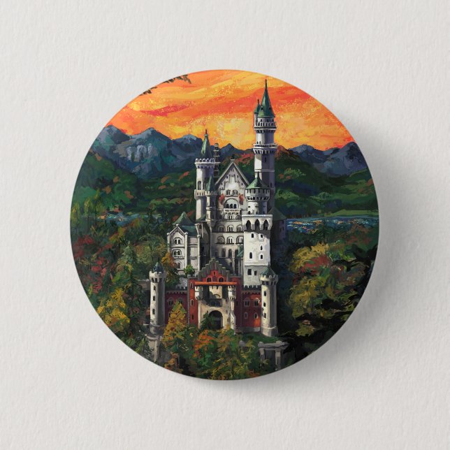 Slott Schloss Neuschwanstein Knapp (Framsida)