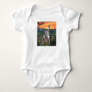 Slott Schloss Neuschwanstein T-shirt