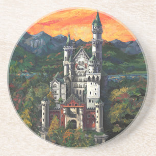 Slott Schloss Neuschwanstein Underlägg Sandsten