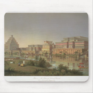 Slottarna av Nimrud återställde, en Musmatta