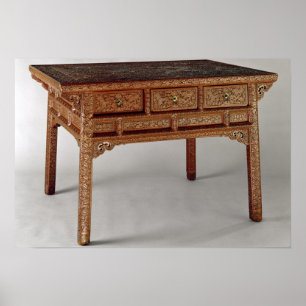 Slottbord, Ming dynasti, Hsuan Te period Poster