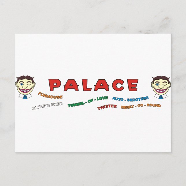 Slottbyggnad beklär vykort (Framsida)