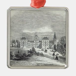 Slotten av Ehrenburg, på Coburg Julgransprydnad Metall