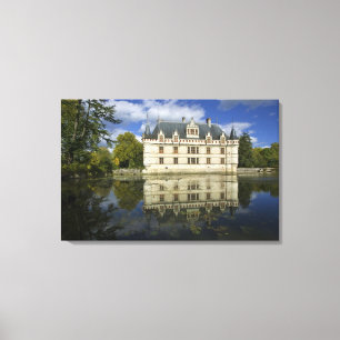 Slottet Azay-le-Rideau, Indre-et-Loire, 2 Canvastryck
