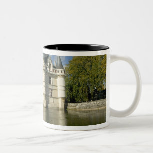 Slottet Azay-le-Rideau, Indre-et-Loire, 2 Två-Tonad Mugg