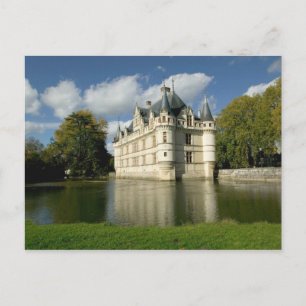 Slottet Azay-le-Rideau, Indre-et-Loire, 2 Vykort