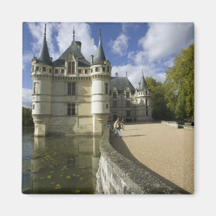 Slottet Azay-le-Rideau, Indre-et-Loire, 3 Magnet