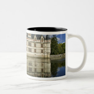 Slottet Azay-le-Rideau, Indre-et-Loire, 4 Två-Tonad Mugg