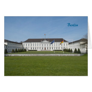 Slottet Bellevue i Berlin Hälsningskort