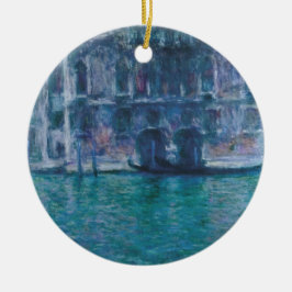 Slottet da Mula Claude Monet Flaska Julgransprydnad Keramik