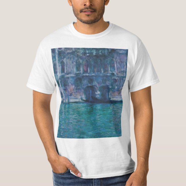 Slottet de Mula Claude Monet T Shirt (Framsida)