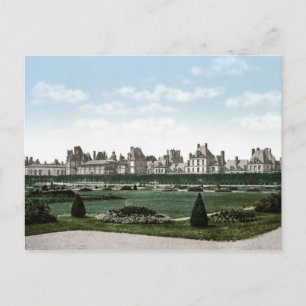 Slottet Fontainebleau Vykort