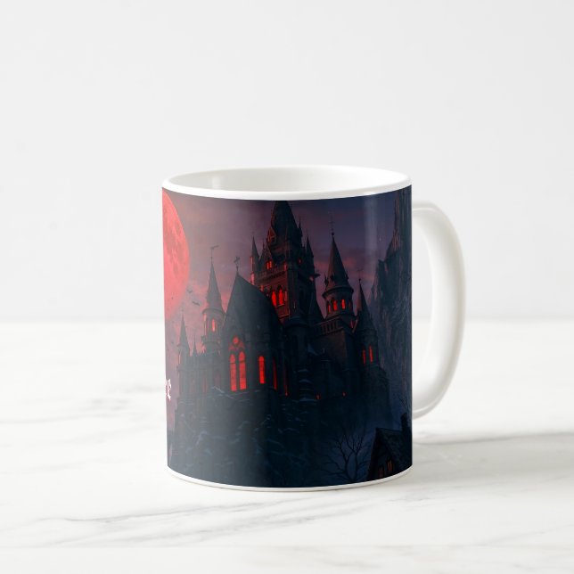 Slottet för vampyrens blod kaffemugg (Framsida höger)