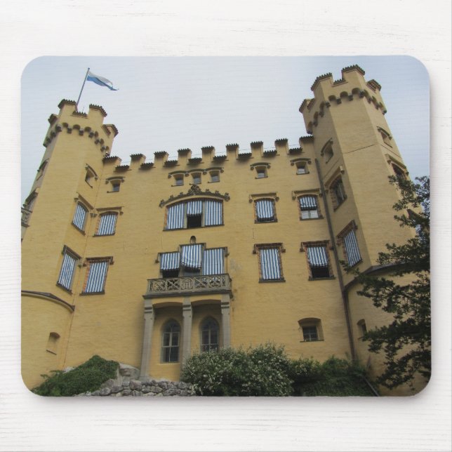 Slottet Hohenschwangau, Tyskland Musmatta (Framsidan)