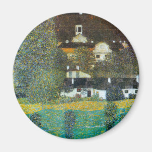 Slottet Kammer vid Attersee II av Gustav Klimt Magnet