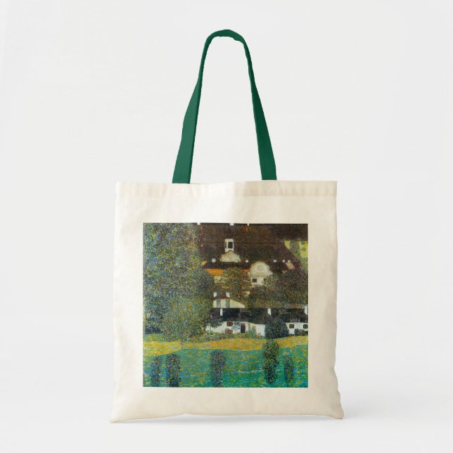 Slottet Kammer vid Attersee II av Gustav Klimt Tygkasse (Framsidan)