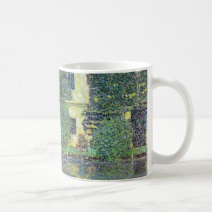 Slottet Kammer vid Attersee III av Gustav Klimt Kaffemugg