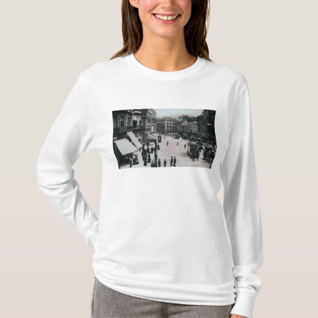 Slottet kvadrerar, Belfast, c.1902 Tee (Framsida)
