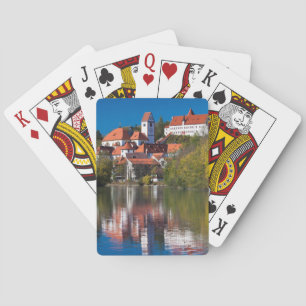 Slottet och Abby vid floden Casinokort
