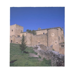 Slottet Pedraza, Kastilien och Leon, Spanien Anteckningsblock